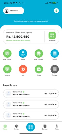 Fundriser App (Mobile App)