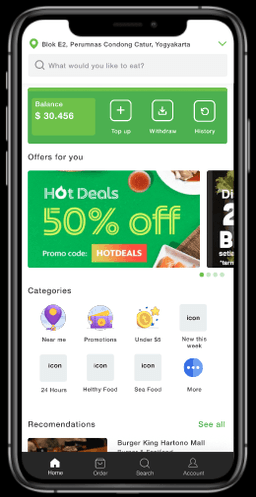 Sadeg Customer (Mobile App)